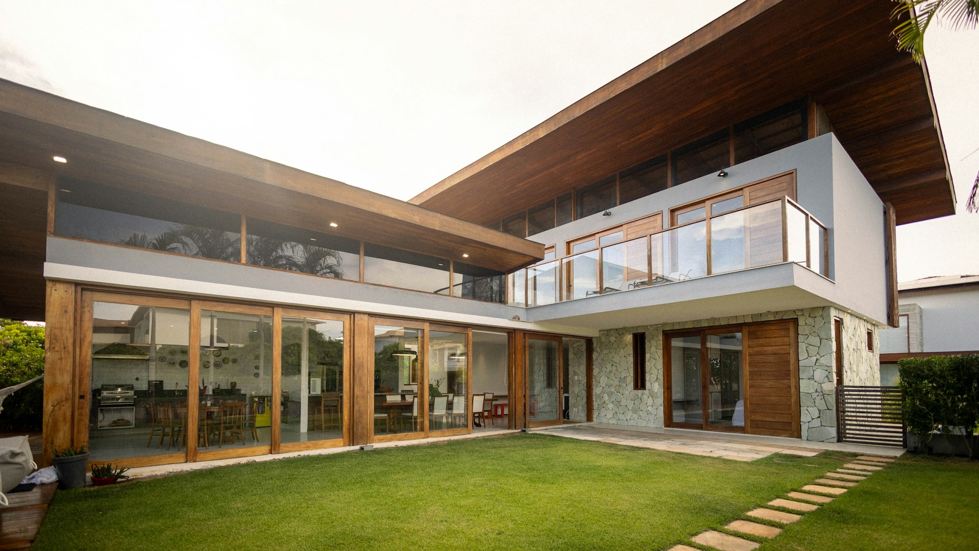 New energy-efficient windows installed on a home